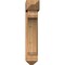Ekena Millwork Legacy Arts and Crafts Smooth Bracket w/ Offset Brace, Western Red Cedar, 7 1/2"W x 26"D x 38"H BKT0806X26X38LEC03SWR - alternate 3
